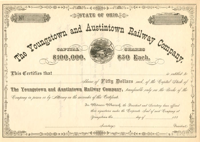 Youngstown and Austintown Railway Co.